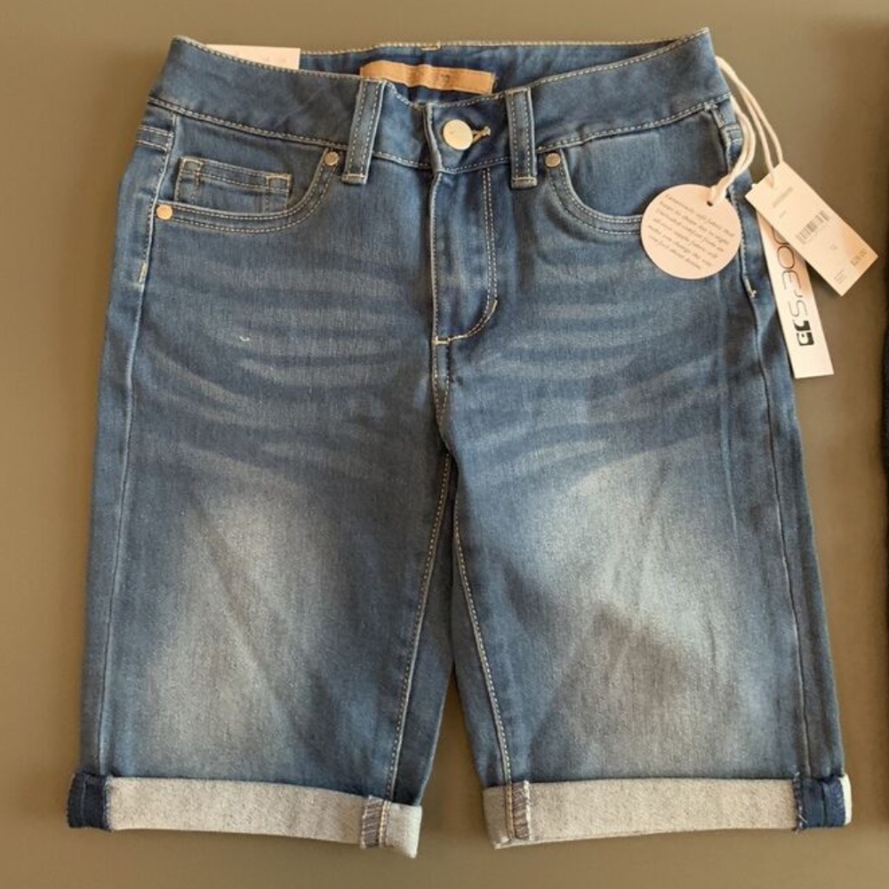 Joe’s jeans Girls Ella Denim Shorts NWT $29